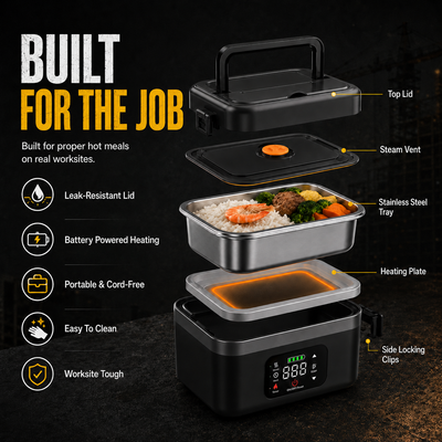 Heavy-Duty Heated Lunchbox Trade Supply®