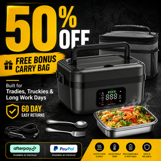 Heavy-Duty Heated Lunchbox Trade Supply®